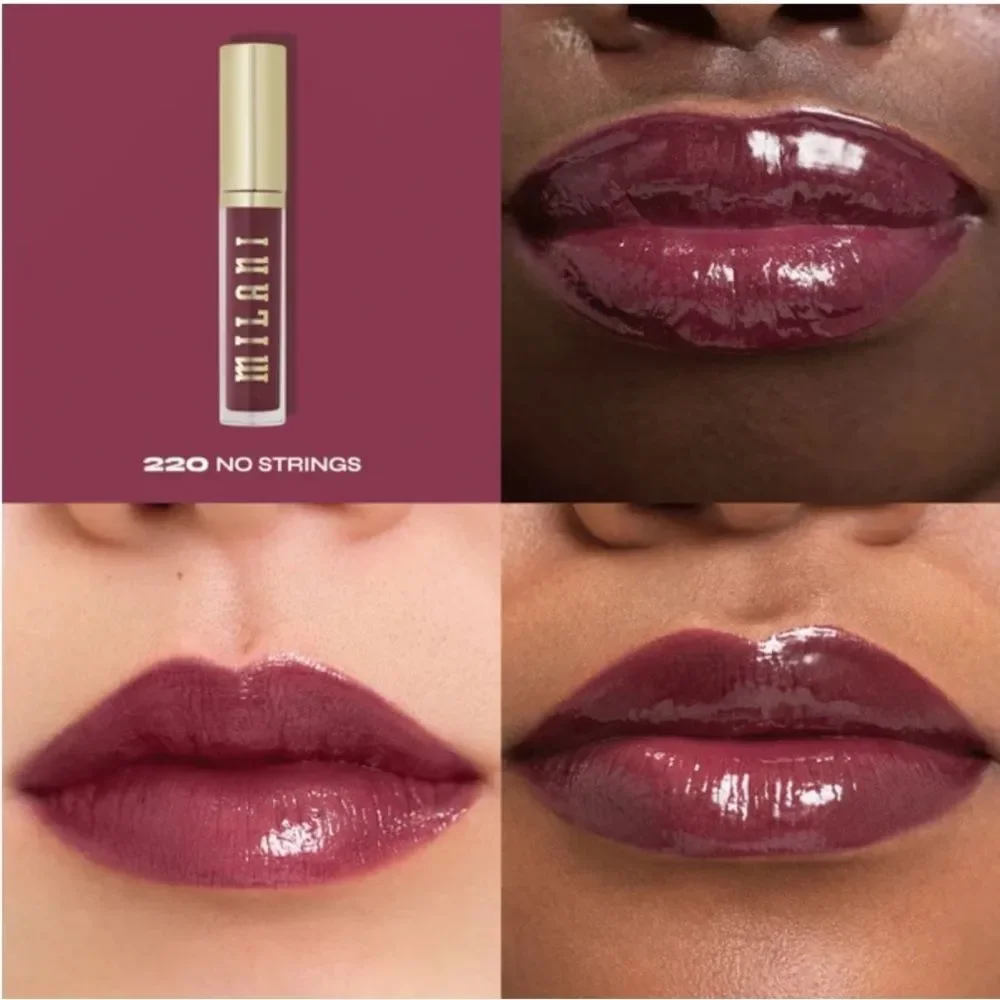 🌷 4 New Milani Keep It Full Maxx Lip Glosses Plumper Full Size